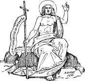 Logo: Library of the Fathers of the Church