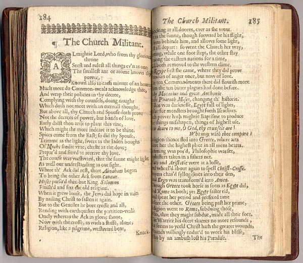 The Church Militant in the 1633 Edition